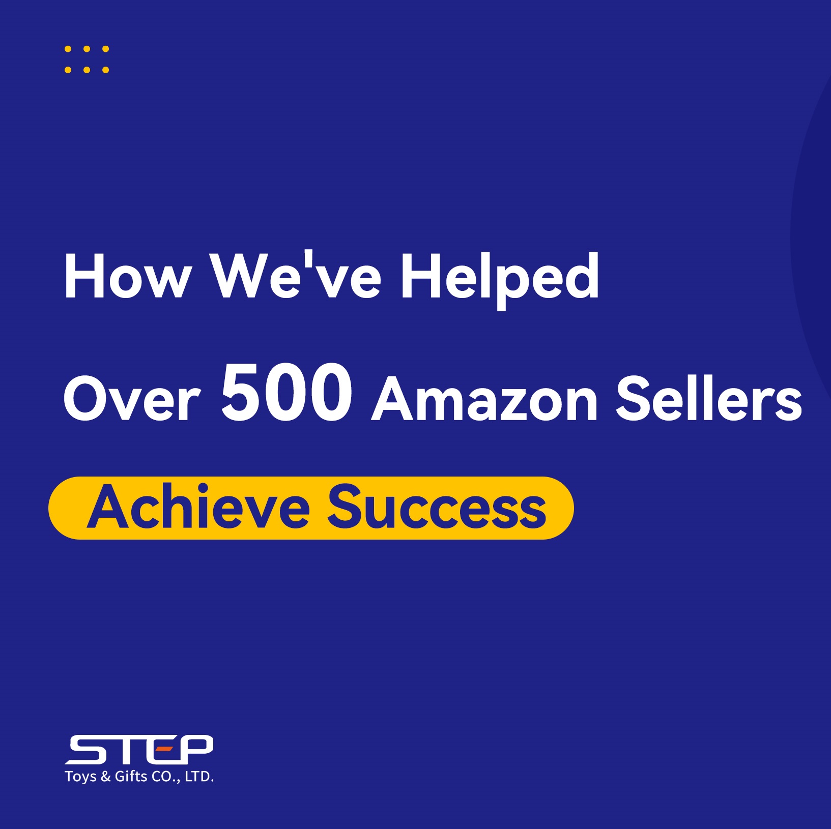 How We’ve Helped Over 500 Amazon Sellers Achieve Success